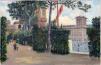 Carlo Montani, Esedra arborea sul lato occidentale di Piazza Venezia, olio su tavola, 1935